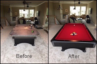 expert billiard table recovering in Cherry Hill content img3